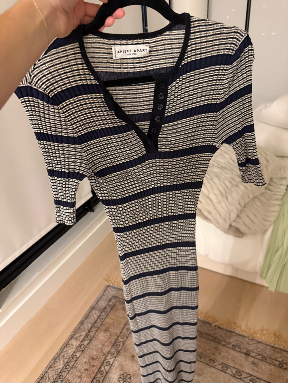 Apiece Apart body con dress